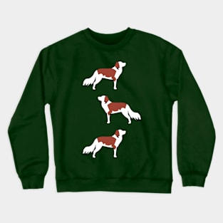 Triple Kooiker Dogs Crewneck Sweatshirt